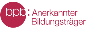Anerkannter Bidungsträger der Bundeszentrale für politische Bildung
